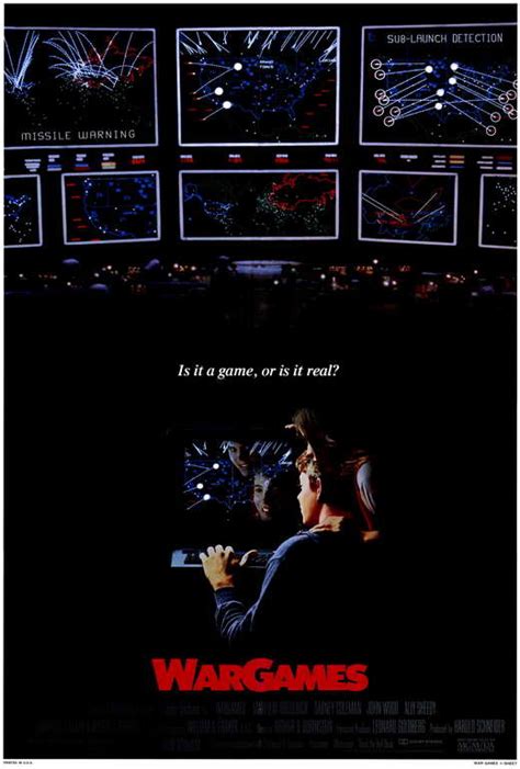 WarGames Movie Poster 27 x 40 Style A