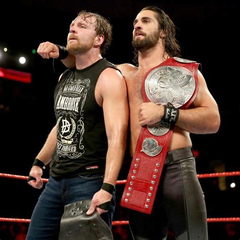 Seth Rollins & Dean Ambrose Raw Tag Team Champion | Seth rollins, Wwe ...