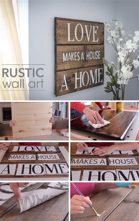 40 Rustic Wall Decor DIY Ideas 2017