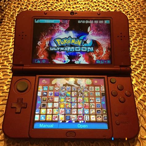 3DS XL comes fully loaded with 53 3DS games all games and systems update to the latest firmware ...