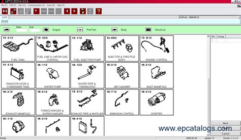 Mitsubishi Europe + Asia + USA + Japan (MMC ASA) 2014 Parts Catalog