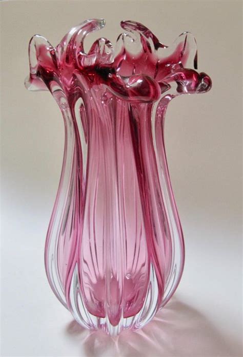 Borske Sklo - Sommerso Vase - Glass - Catawiki