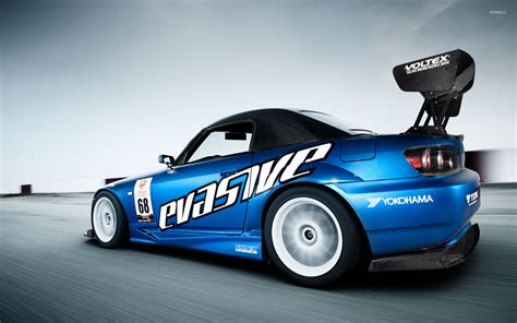 Blue Voltex Honda S2000 on the race track wallpaper - Car wallpapers ...