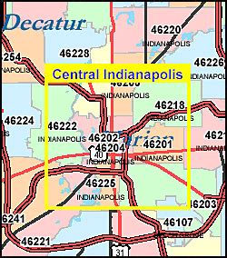 Indianapolis Zip Code Map Pdf - Map Of Florida