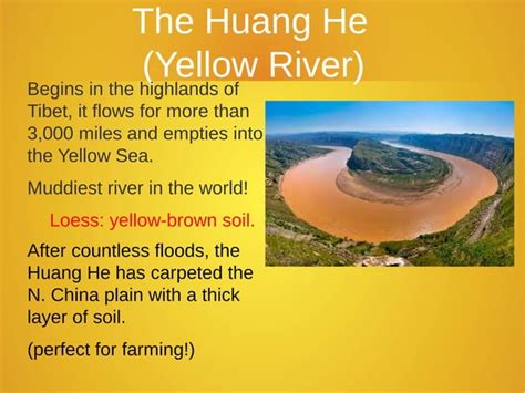 Huang he river valley