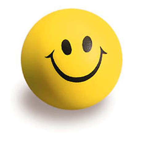 Smile Face Ball, Foam Squeeze Toys for Stress Management