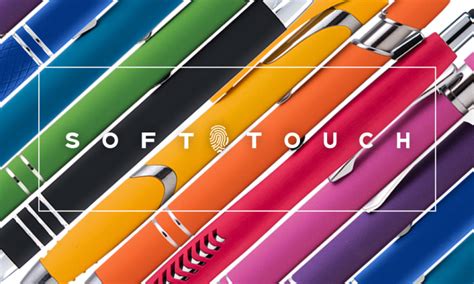 Soft Touch Pens New! Rubberized Barrel Pens | Master Print Web Design