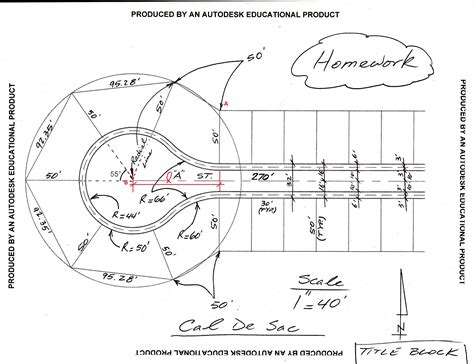 geometry - How can I find the length l on this cul de sac? - Mathematics Stack Exchange