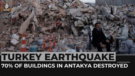 Turkey earthquake: 70% of the buildings destroyed in Antakya - YouTube