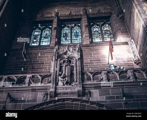 Interior of Liverpool Cathedral Stock Photo - Alamy