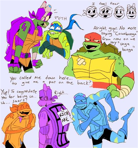 Teenage Mutant Ninja Turtles Artwork, Tmnt Turtles, Teenage Ninja Turtles, Tmnt Comics, Tmnt ...