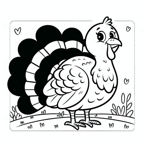 Turkey Coloring Pages – Custom Paint By Numbers