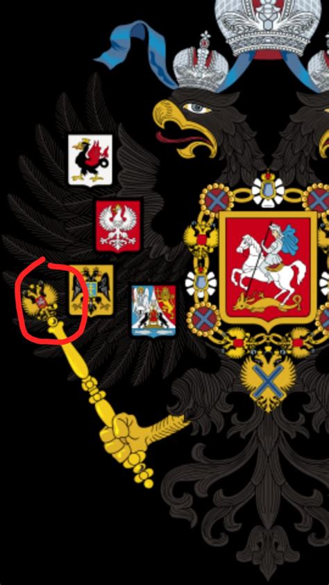 TIL that the Russian coat of arms has an infinite loop of itself within ...