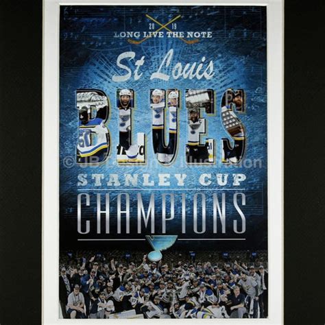 St. Louis Blues 2019 Stanley Cup Poster - Etsy