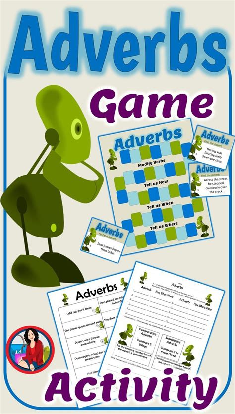 Adverbs Activity & BONUS Game with Task Cards Includes Comparative & Superlative | Adverb ...