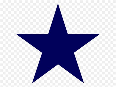 Dark Blue Star Clip Art - Star Clipart - FlyClipart