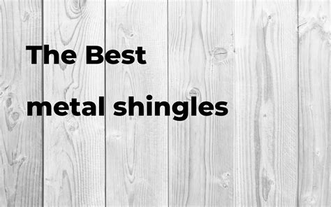 The best metal shingles - Polimetro