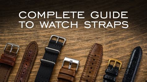 A Complete Guide to Watch Straps: Everything You Should Know - YouTube