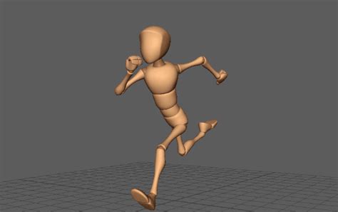 3D Character Animation Gif