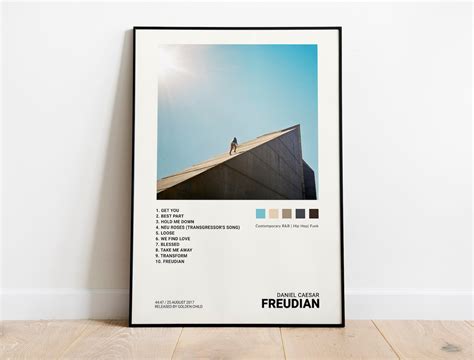 Daniel Caesar - Freudian Album Cover Poster Print | Architeg Prints