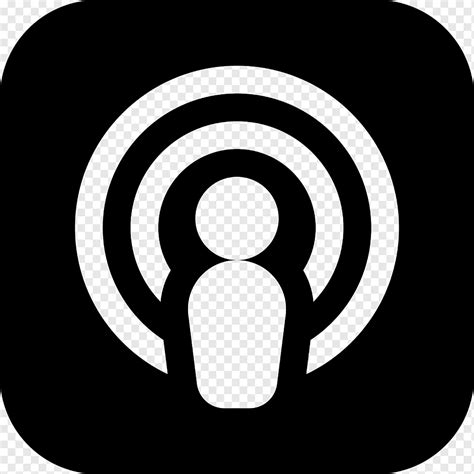 Podcast, ikon logo Apple, png | PNGWing