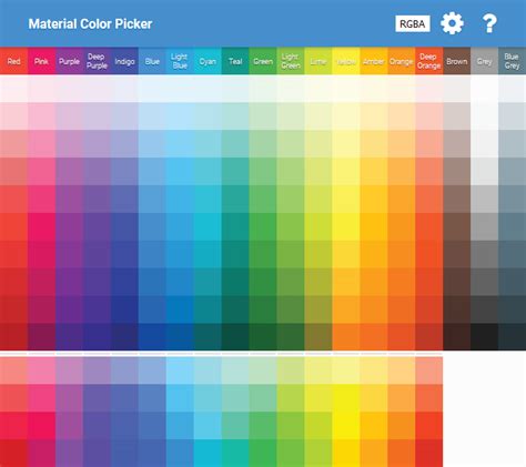 RGB Color Palette Picker