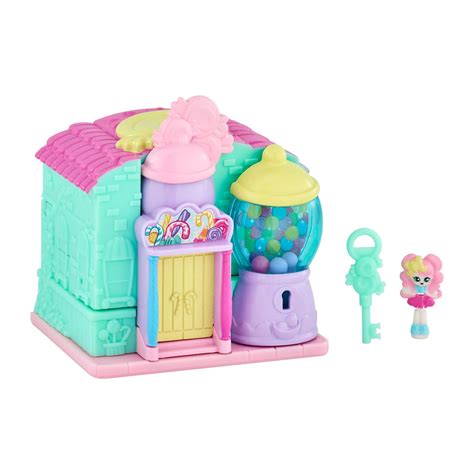 Shopkins Lil' Secrets, Sweet Retreat Candy Shop Mini Playset with ...