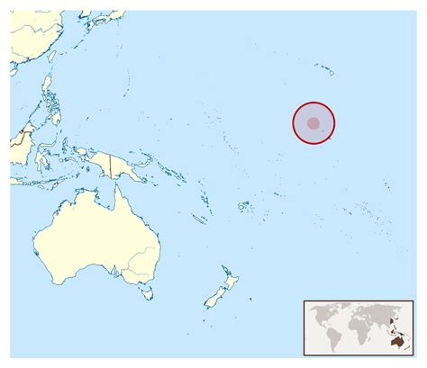 Large location map of Palmyra Atoll | Palmyra Atoll | Oceania | Mapsland | Maps of the World