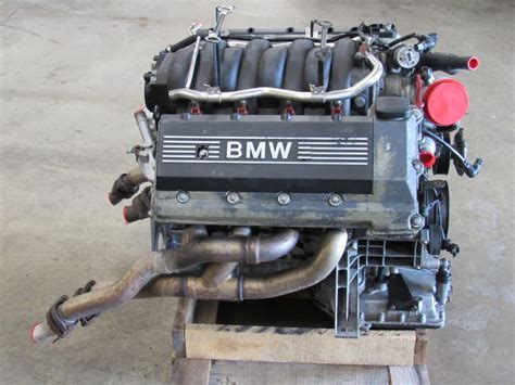 96-98 BMW 540i 740i 840i 4.4L V8 M62B44 Complete Engine Motor Assembly ...