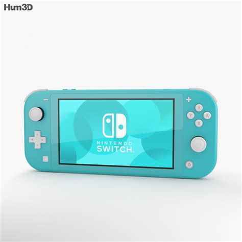 Nintendo Switch Lite Turquoise Modelo 3D - Descargar Consola de juegos ...