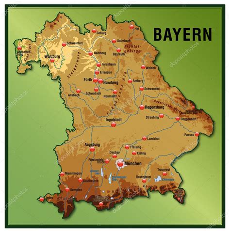 Bavaria Road Map