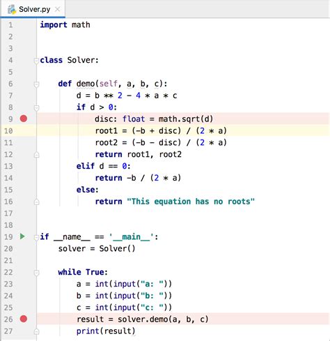 Part 1. Debugging Python Code | PyCharm