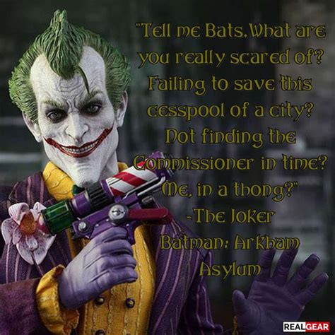 #joker #arkhamasylum #realgear #batman #gamingcommunity #videogamequotes For more gaming content ...