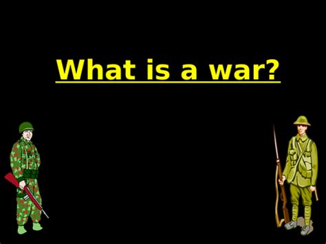 Just War | Teaching Resources