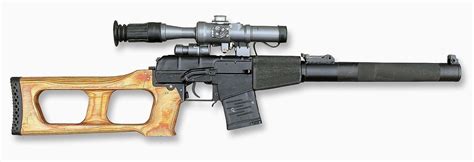 VSS Vintorez: Silenced Sniper Rifle designed for Spetsnaz