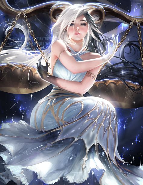 Horoscope series .:Libra:. by sakimichan on DeviantArt