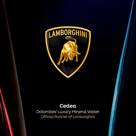 Cedea water is Partner of Lamborghini - cedea