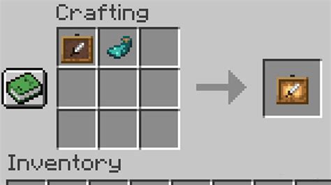 Frame Minecraft Recipe | Webframes.org