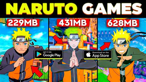 😱7 Best NARUTO Games For Android & iOS | Naruto Games Android 2023 - YouTube