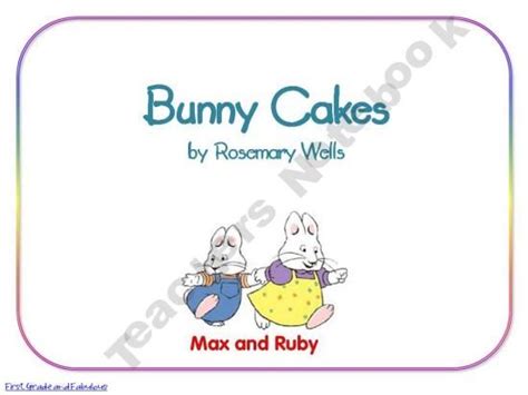 Bunny Cakes | Preschool books, Bunny cake, Kindergarten reading