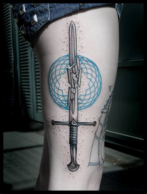 Lotr Anduril Tattoo