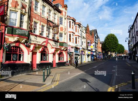 Warrington Town centre Stock Photo - Alamy