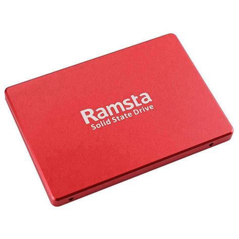 Ramsta R800 480GB SATA3 High Speed SSD Red