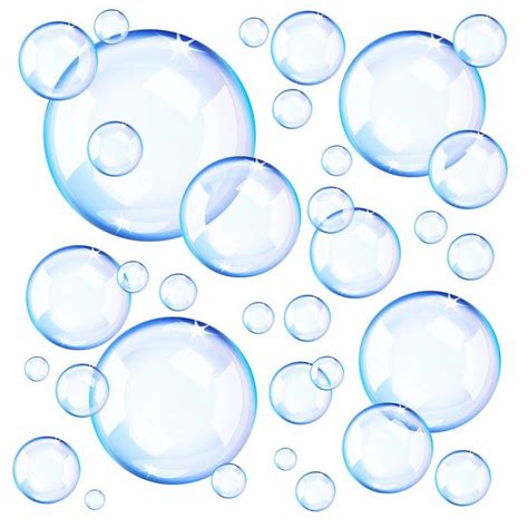 Sticker Transparent blue soap bubbles - PIXERS.US | Bubble drawing, Soap bubbles, Bubble painting