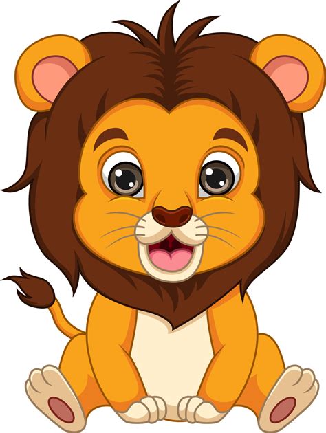 Cartoon Baby Lion