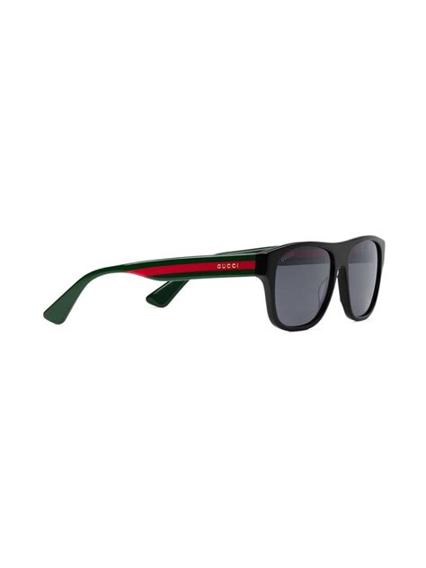 Gucci Eyewear Rectangular-frame Acetate Sunglasses - Farfetch