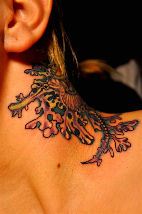 Leafy Sea Dragon tattoo 2 by BlackDarkness on DeviantArt