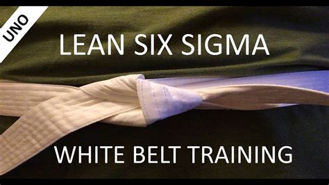 Intro to Lean Six Sigma (White Belt Training) Part 1 - YouTube