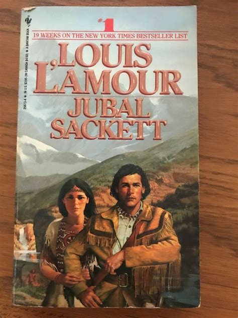 The Sacketts: Jubal Sackett No. 4 by Louis L'Amour (1986, Paperback) | Louis l amour, I love ...