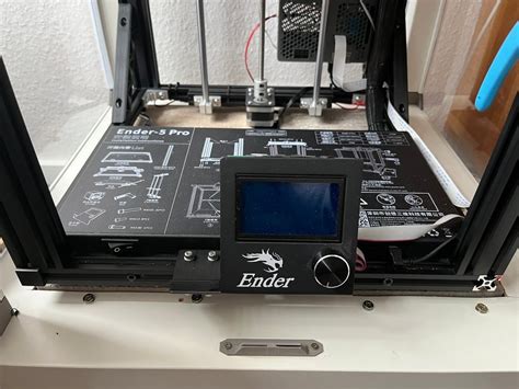 Ender 5 (Pro) Stock LCD Display Relocation Adapter by MeisterD | Download free STL model ...